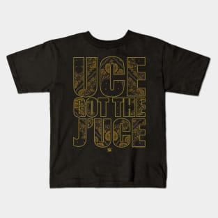 The Bloodline Usos Uce Got The J'uce Patterned Text Logo Kids T-Shirt